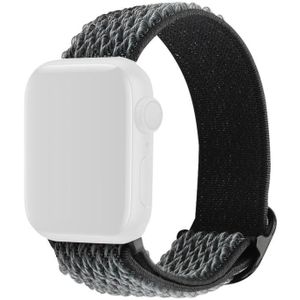 Wave Texture Nylon Replacement Watchbands For Apple Watch Series 7 & 6 & SE & 5 & 4 44mm  / 3 & 2 & 1 42mm(Storm Grey)