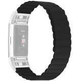 Voor Fitbit Charge 2 Silicone Magnetic Watchband