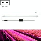 LED-installatie lamp huishoudelijke volledige spectrale vulling harde lamp strip  stijl: 50 cm 1 kop (roze licht EU-plug)