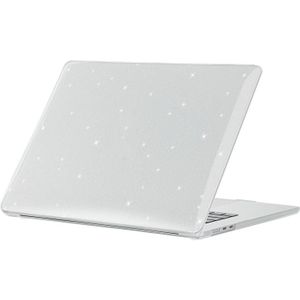 Voor MacBook Air 15.3 (A2941) ENKAY Hat-Prince Bling Crystal Beschermhoes Cover Hard Shell (Transparant)