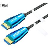 HDMI 2.0 Mannelijk naar HDMI 2.0 Mannelijke 4K HD Actieve optische kabel  kabellengte: 15m