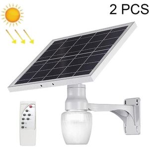 2 STKS LV-86 Solar Waterdichte Tuinverlichting Wandlamp Zonne-straatverlichting  Specificatie: 16W (Apple)