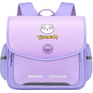 Top Bear L0739 Cartoon gebogen rug ademende schooltas voor kinderen