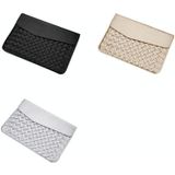 Hand-Woven Computer Bag Notebook Liner Bag  Applicable Model: 13 inch (A1466 / A1369 / A1502 / A1425 / A1466 / A1369 / A1502)(Silver)