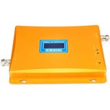 Mobile LED WCDMA 2100MHz & GSM 900MHz Signal Booster / Signal Repeater with Logarithm Periodic Antenna(Gold)