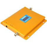 Mobile LED WCDMA 2100MHz & GSM 900MHz Signal Booster / Signal Repeater with Logarithm Periodic Antenna(Gold)