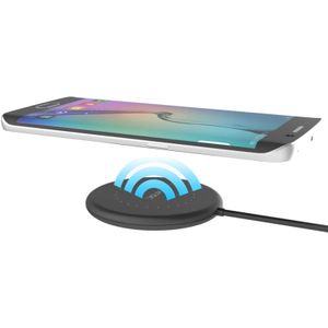Vinsic 5V 1A Output Mini Extra-slim Qi Standard Wireless Charger Quick Charger  For iPhone 8 / 8 Plus / X &  All Qi-Enabled Phones and Tablets