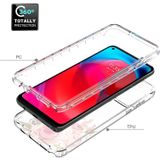 Voor Motorola Moto G Stylus 5G 2 in 1 Hoge Transparante Geschilderde Schokbestendige PC + TPU Beschermhoes (Rose)