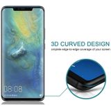 25 PCS 0.3mm 9H Surface Hardness 3D Curved Edge Full Screen Tempered Glass Film for Huawei Mate 20 Pro