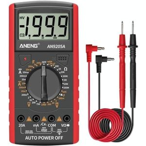 Ang Automatic High-Precision Intelligente Digital Multimeter  Specificatie: An9205A