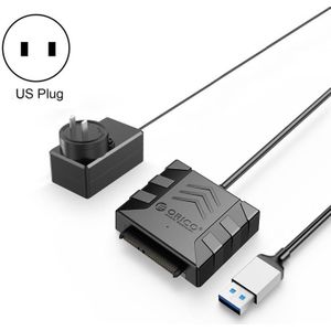 ORICO UTS1 USB 3.0 2 5-inch SATA HDD-adapter met 12V 2A voedingsadapter  kabellengte: 1 m (US-stekker)