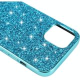 Voor iPhone 15 Glitter Poeder TPU Telefoonhoesje (Zilver)