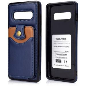 Voor Samsung Galaxy S10 Soft Skin Lederen Portemonnee Bag Telefoon Case