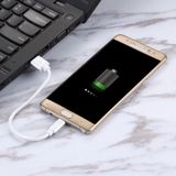 20cm Woven Style USB-C / Type-C 3.1  Male to USB 2.0 Male Data Sync Charging Cable  For Galaxy S8 & S8 + / LG G6 / Huawei P10 & P10 Plus / Xiaomi Mi6 & Max 2 and other Smartphones(Silver)