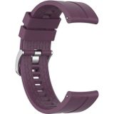 For Huawei GT Silicone Wristband Strap(Purple)