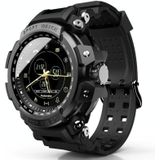 Lokmat MK28 1.4 inch FSTN Screen IP68 Waterproof Smart Watch  Support Information Reminder / Remote Camera / Sport Record(Black)
