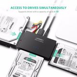USB 3.0 to SATA / IDE Hard Disk Drive Converter Adapter Cable for 2.5 inch / 3.5 inch SATA IDE HDD  Cable Length: 1m