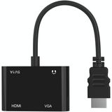 5165HV HDMI to HDMI + VGA Adapter