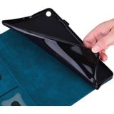 For Samsung Galaxy Tab A 8.0 2019 SM-T290 / SM-T295 Business Shockproof Horizontal Flip Leather Case with Holder & Card Slots & Photo Frame & Pen Slot(Blue)