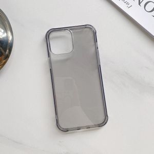 Geluidscovie Schokbestendige TPU-beschermhoes voor iPhone 13 Mini (transparant zwart)