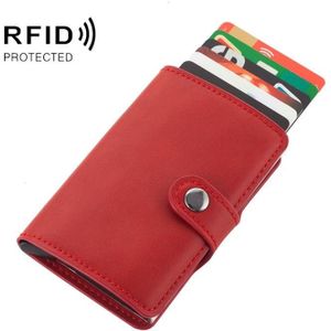 PU-leer  aluminiumlegering  creditcardhouder  kaarthouder  RFID  multifunctionele visitekaartje  portemonnee