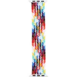 Metal Head Braided Nylon Replacement Watchbands  Size: L 155mm For Apple Watch Series 6 & SE & 5 & 4 40mm / 3 & 2 & 1 38mm(Camouflage Colorful)