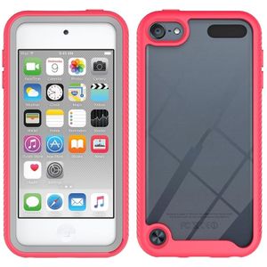 For iPod Touch 5 / 6 / 7 Two-layer Design Shockproof PC + TPU Protective Case(Red)