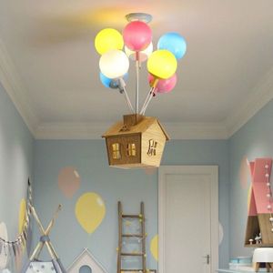 6 Heads Modern Led  Fly House Ceiling Pendant Light Decorative Lighting for Kids Room(Warm White)