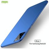 For Samsung Galaxy Note20 MOFI Frosted PC Ultra-thin Hard Case(Blue)