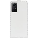 Voor Redmi Note 12S R64 textuur enkele verticale flip lederen telefoonhoes