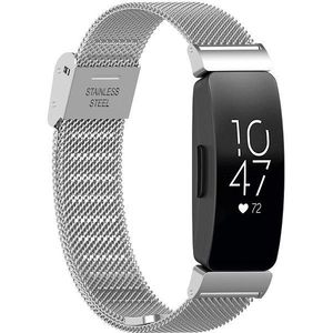 Voor Fitbit Inspire 3 Buckle Fine Mesh roestvrijstalen horlogeband