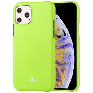 GOOSPERY JELLY TPU Shockproof and Scratch Case for iPhone 11 Pro(Green)