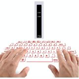 F2 Portable Lipstick Laser Virtual Laser Projection Mouse And Keyboard(Silver)