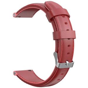 Voor ID205 / opzettelijk SW021 19mm Oil Wax Lederen Watch Band