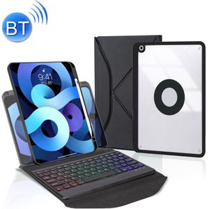 Z102BS Pensleuf Backlight Bluetooth-toetsenbord lederen tablethoes voor iPad 10.2 2021/2020/2019