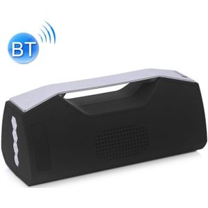 NewRixing NR-2028 Portable Lighting Wireless Bluetooth Stereo Speaker Support TWS Function Speaker (Black)
