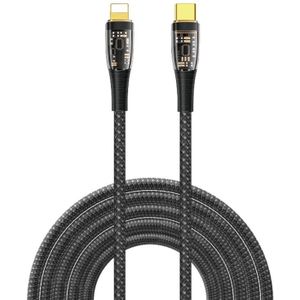 WIWU 20W USB-C naar 8-pins PD-oplaadgegevenskabel  lengte: 1 2 m