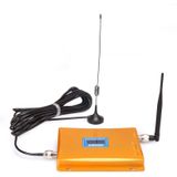 Mobile LED GSM 980MHz Signal Booster / Signal Repeater with Sucker Antenna(Gold)