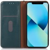 Voor OPPO Find X6 Pro KHAZNEH Nappa Toplaag koeienhuid lederen telefoonhoes