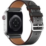 Voor Apple Watch SE 2022 44 mm imak PG1-serie lederen horlogeband