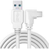 6m USB naar USB-C / Type-C Elleboog 5Gbps 60W USB3.1 Gen1 snellaadgegevenssynchronisatiekabel