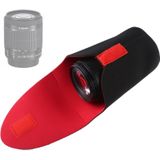 SLR Camera Lens Package Thickening Shockproof Neoprene Lens Storage Bag Sticky Deduction  Diameter: 80mm  Height: 130mm