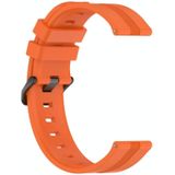 Voor Samsung Galaxy Watch 5 44 mm 20 mm concave gestreepte siliconen horlogeband