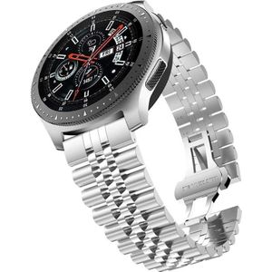 Voor Samsung Galaxy Watch5 40 mm / 44 mm roestvrijstalen horlogeband met vijf kralen
