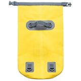 Outdoor Waterproof Dry Dual Shoulder Strap Bag Dry Sack  Capacity: 15L (Pink)