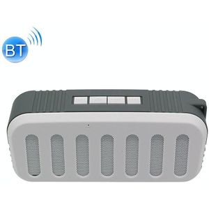 NewRixing NR-2013 TWS Car Exhaust Duct-shaped Bluetooth Speaker(White)