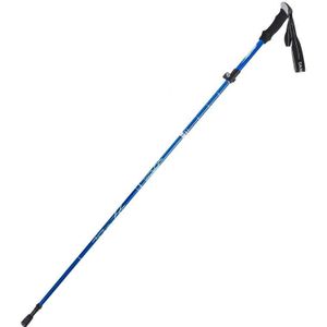 TANERDD TR-D0001 Trekking Poles Aluminum Alloy Folding Outdoor Handrails Trekking Walking Sticks(Long Model (Blue))