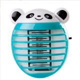 Cute Household Mosquito Killer Lamp LED Light Anti Mosquito Bug Zapper Insect Muggen Killer Night Light Colorful EU Plug(Green)