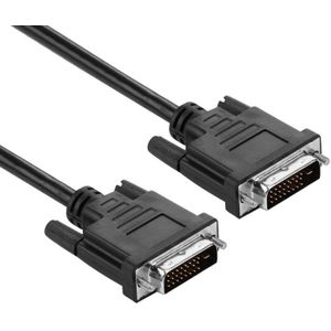 DVI-D Dual Link 24+1 Pin Male to Male M/M Video Cable  Length: 1.5m