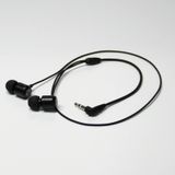 Voor Oculus Quest 2 VR Bril Ear-in Headset 3.5 Elleboog Aluminium Koptelefoon(Zwart)